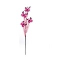 thumbnail image 1 of Dvumao Artificial Butterfly Branch 25.6 Inch Polyester Faux Floral Pick for Vase Arrangements and Wedding Decor, 1 of 6