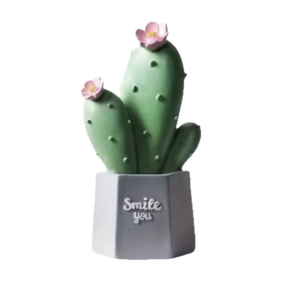 Dvumao Artificial Cactus Figurine