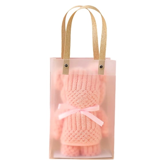 Dvumao Bath Towels, High Density Gift Towel Gift Bear Towel Cute Bear Towel, Women Gifts