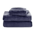 thumbnail image 1 of Dvumao Bedding Accessories, Elegants Soft Velvet Flannel Sheet Set Quality Cozy Warm Antis Statics Non Pilling Fuzzy Velvet Flannel Fleece Sheet Set, Women Gifts, 1 of 6