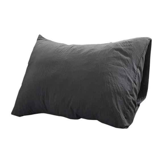 Dvumao Bedding Accessories, Pillowcase Without Printing Solid Color Washed Pillowcase Bedding Concise Style Coreless Pillowcase, Women Gifts