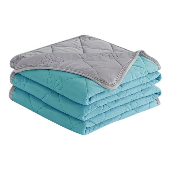 Dvumao Blankets and Throws, Summer Air Conditioning Quilt Cool Feeling Lce Silk Summer Quilt Thin Lce Cream Quilt Machine Washable Washable, Man Gifts