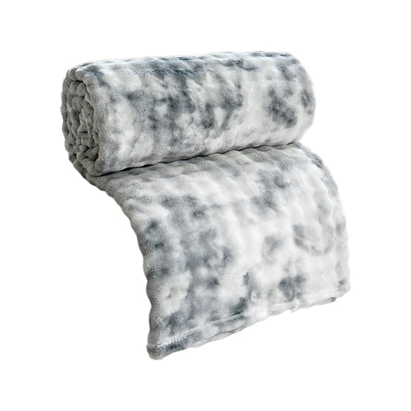 Dvumao Blankets and Throws, Dazzling Blanket Border Washable Rabbits Rabbits Velvet Multifunctional High Grammage Milk Flannel Blanket, Mom Gifts