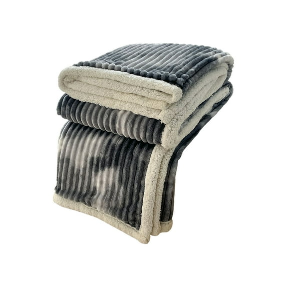 Dvumao Blankets and Throws, Double Layer Thickened Blanket Lamb's Wool Milk Fleece Blanket Cover Blanket Nap Flannel, Women Gifts