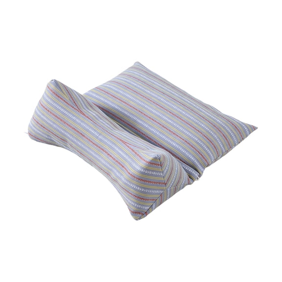 Dvumao Buckwheat Pillow Set 2 Pack Linen For Neck Back Rest Removable and Washable