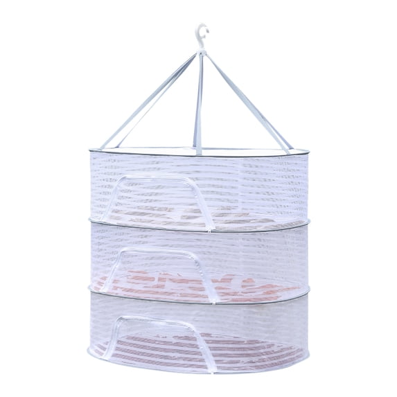 Dvumao Camping Accessories, Flat Clothes Drying Rack - Foldable Mesh Clothes Flat Drying Rack, Underwear Drying Cage, Gift for Friend