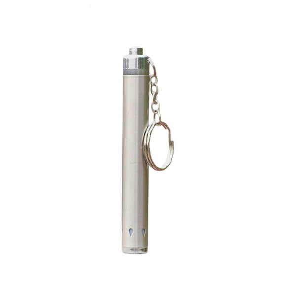Dvumao Camping Lights, Mini Pen Style LED Flashlight High Brightness Stainless Steel Portable Pocket Torch for Camping Travel Outdoor Home Use, Mom Gifts