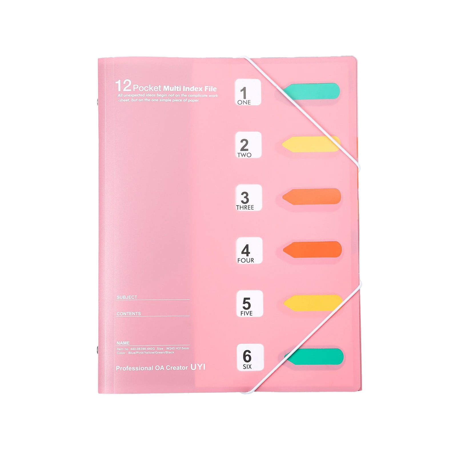Dvumao Classroom Supplies, 6 Grids Rainbows Classification Organ Pack ...