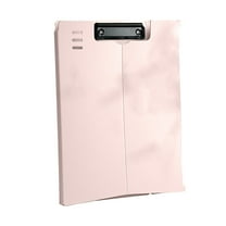 Dvumao Classroom Supplies, Clipboard With Folding Feature 13.4x9.4 Standing Clipboard Nursing Clipboard Folder Heavy Duty Plastic Clipboard With Low Clip, Women Gifts