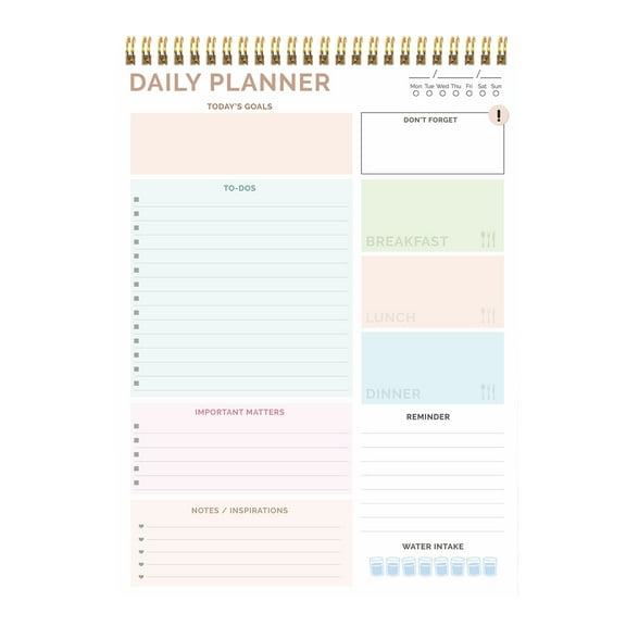 Dvumao Classroom Supplies, Daily To-Do Notepad To-Do List Notepad Management Task Plan List Notebook Organizer For School Office Supplies Undated Agenda 52 Sheets, Gift for Teacher