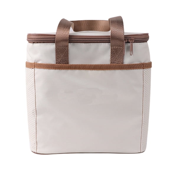 Dvumao Classroom Supplies, Outdoor Picnic Bag Insulated Bag Refrigerated Bag Picnic Basket Constant Temperature Bag Thick Aluminum Foil Large Capacity Handbag, Gift for Friend