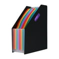 thumbnail image 1 of Dvumao Slanted A4 Plastic File Organizer – 12.8 x 10.1 Inch Document Holder for Desk, 1-Pack, 1 of 6