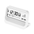 thumbnail image 1 of Dvumao Classroom Supplies, Transparent Digital Clock Display Temperature And Humidity Timer Multifunctional Electronic Alarm Clock, Teens Gift, 1 of 6