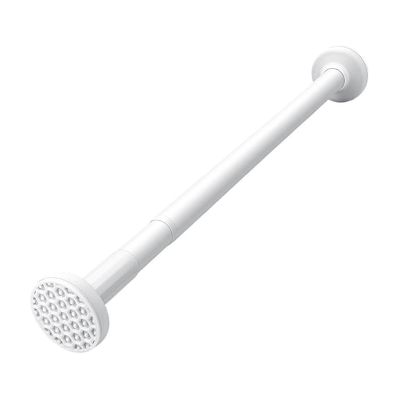 Dvumao No Drill Telescopic Curtain Rod, Stainless Steel Pole for Shower and Clothes Drying, Spring Loaded Shower Pole for Bathroom and Space Optimization