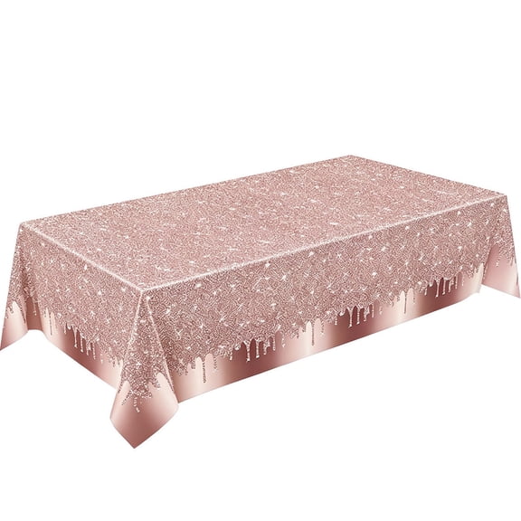 Dvumao Fall Table Runner Plastic for Table Tablecloths 108 Inch