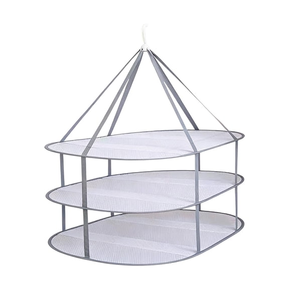 Dvumao Foldable Mesh Clothes Drying Rack, Large Flat Laundry Basket for Sweaters & Knits