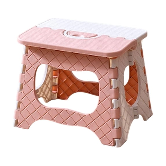 Dvumao Foldable Plastic Stool – Lightweight Portable Camping Chair for Adults, Indoor Outdoor Use
