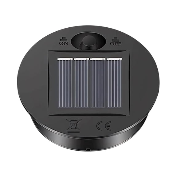 Dvumao Garden Decor, Solar Lights Spare Parts 8.5cm Solar Lights Replacement with Warm LED Light Waterproof Solar Lamps for Outdoor Easy Installation Replacement Solar Module, Man Gifts