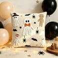 thumbnail image 1 of Dvumao Halloween Throw Pillow with Core 18.0x18.0 In for Room and Home Decor, 1 of 5