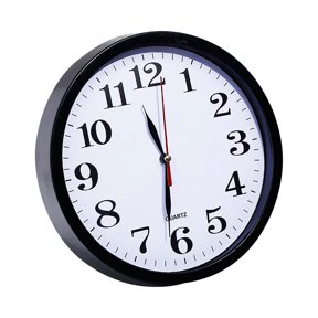 RXIRUCGD Wall Clock, Mute Wall Clock Creative Fashion Living Room Three ...