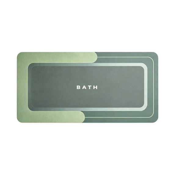 Dvumao Home Decor, 16x47in Bath Mat Rug Runner Long Bathroom Mat Non Slide Absorbent Stain Resistants Quickly Dry Thin Bathroom Rug For Bathroom Floor Bathtub Vanity Bathmat