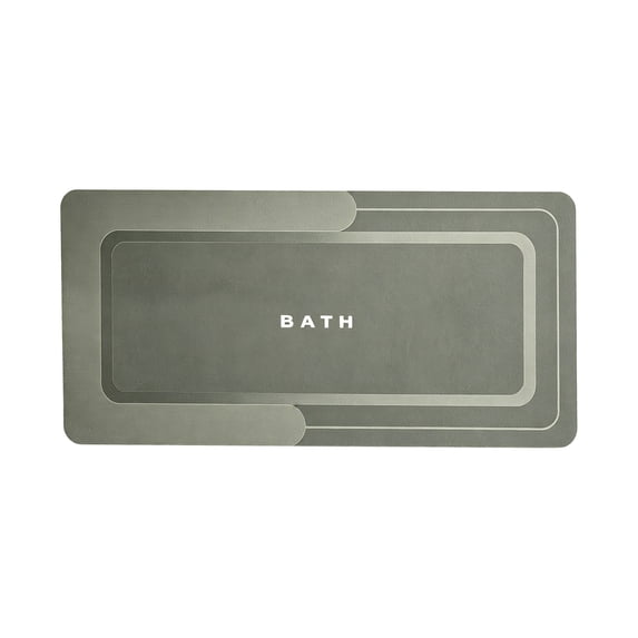 Dvumao Home Decor, 16x47in Bath Mat Rug Runner Long Bathroom Mat Non Slide Absorbent Stain Resistants Quickly Dry Thin Bathroom Rug For Bathroom Floor Bathtub Vanity Bathmat
