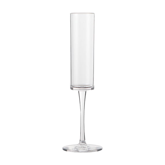 Dvumao Home Decor, Acrylic Champagne Goblet PC Plastic Straight Sparkling Wine Glass Bar Cocktail Glass