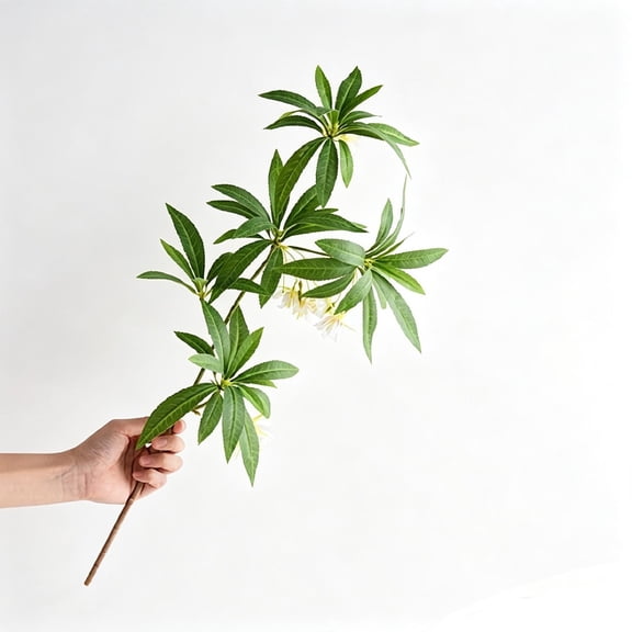 Dvumao Home Decor, Artificial Stems Set Of 3 Faux Gardenia Pieris Branches For Vase Home Decor