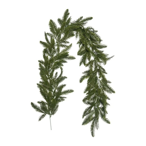 Dvumao Home Decor, Christmas Pines Needle Wreath with Green Artificial Christmas Wreath Winter Fireplace Tabletop Porch Decor Holiday Wreath Green Cedar Christmas Wreath, Man Gifts