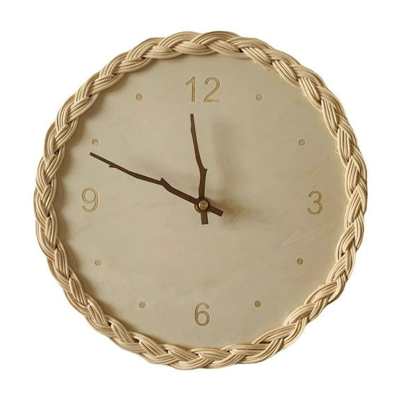 Dvumao Home Decor, Circular Digital Silent Clock Wall Clock Homestay Wall Decoration Wall Hanging, Man Gifts