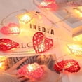 thumbnail image 1 of Dvumao Home Decor, Colorful Heart-shaped Decorative Light String Flashing Light String, Gifts for Women, 1 of 2