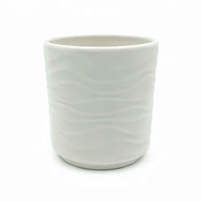 Dvumao Home Decor, Lightweight Wave Pot Decorative Indoor Planter For Orchid More Decorative Indoor Planter For Home Office 1 Pack
