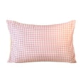 thumbnail image 1 of Dvumao Home Decor, Plaid-Patterned Home Pillowcase Skines-Friendly Breathable Singles Pillowcase For Adults Extra-Large Size Suitable For Bedroom Bedding, 1 of 6