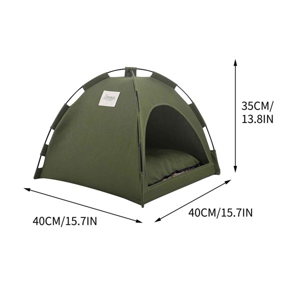 Dvumao Home Decor, Summer Pad Outdoor Breathable Foldable Solid Color Minimalist Pet Cage Pet Tent, Mom Gifts