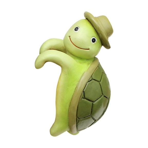 Dvumao Home Decor, Turtle Flower Pot Pendant Outdoor Garden Courtyard Pottery Decoration Resin Crafts Pendant, Man Gifts