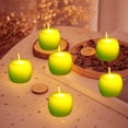 thumbnail image 1 of Dvumao Home Decoration, 6pcs Flameless LED Lights Apples Candle Lights Battery Powered Simulated Electrics Candle For Desktop Decoration Halloween Christmas Decoration, 1 of 6