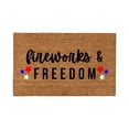 thumbnail image 1 of Dvumao Independence Day Doormat, Patriotic Entrance Rug 15.7x23.6-Inch, American Flag Welcome Mat for Front Porch Patio and Indoor Outdoor Use, 1 of 6