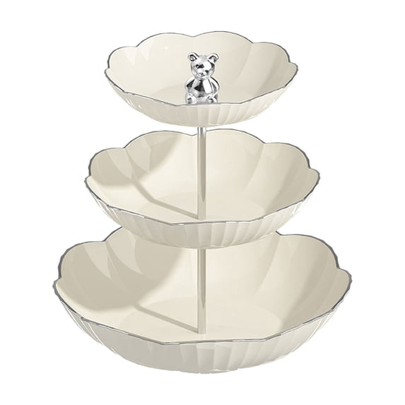 Dvumao Kitchen Accessories, 3 Tier Fruit Bowl For Kitchen Counter Fruit Caddy For Kitchen Countertop Tiered Fruit Basket