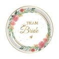 thumbnail image 1 of Dvumao Kitchen Accessories, Flower Bride Party Theme Tableware Set Disposable Decorative Tableware Paper Set, Women Gifts, 1 of 4