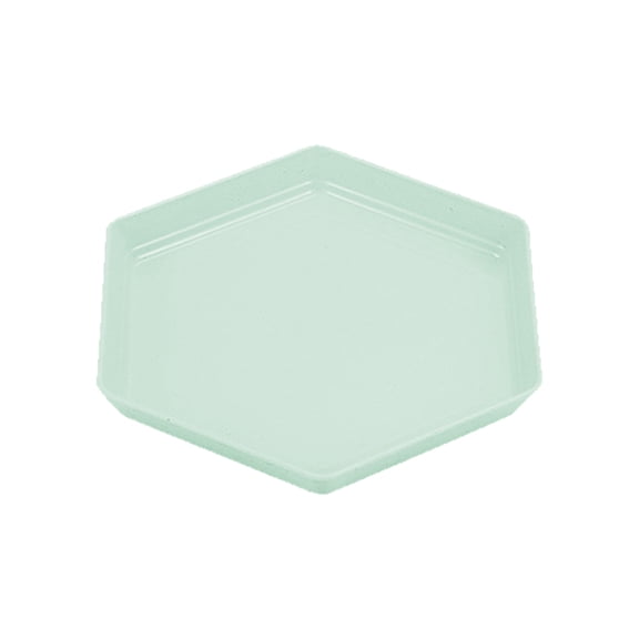 Dvumao Kitchen Accessories, Hexagonal Plates Impregnable Dinner Plates Dishwasher Microwave Safe Plastic Plates Reusable Lightweight Plates For Kitchen Or Camping 6.69x6.69 Inches, Women Gifts