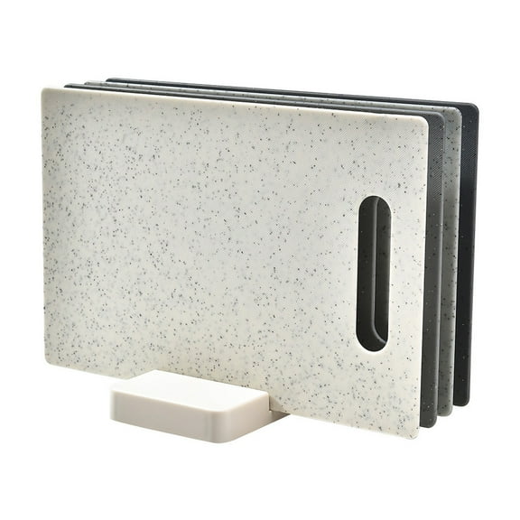 Dvumao Kitchen Accessories, Kitchen Plastic Cutting Board Is Dishwasher Safe - Extra Large Cutting Board - With Grooved-easy-grip Handles - Non-slip - With Storage Rack, Man Gifts