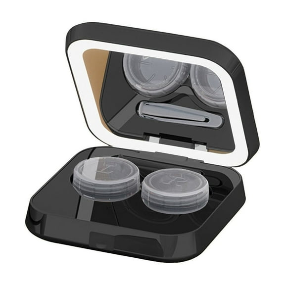 Dvumao Kitchen Accessories, Lens Cosmetic Cleaner For Contacts Glasses Case Cute Proteinizing Automatic Vibration Cleaner Makeup Mirror, Gift for Friend