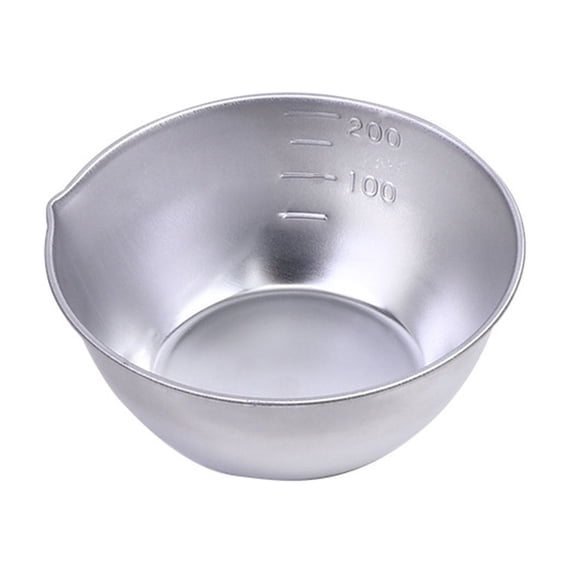 Dvumao Kitchen Accessories, Stainless Steel Multifunctional Cooking Bowl With Graduation Vegetable Preparation Measuring Cup Baking Beating Bowl, Mom Gifts