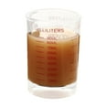 thumbnail image 1 of Dvumao Kitchen Decor, Thickened Glass Ounce Measuring Cup Double Measuring Scale Round Cup Thick Bottom Roast Coffee Cup, Birthday Gifts, 1 of 7