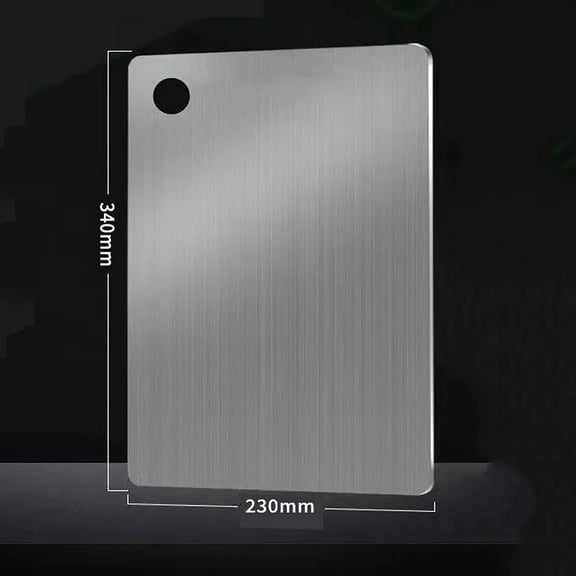 Dvumao Kitchen Gadgets, Chopping Board Double Sided Stainless Steel Kitchen Cutting Board With Hanging Hole Home Kitchen Chopping Board For Meat Vegetables Fruit, Women Gifts