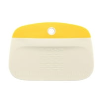 Dvumao Kitchen Gadgets Clearance, Dough Scraper Flexible Bowl Scraper Bread/Patisserie/Pizza Cutter Multifunctional Baking Tool With Measuring Marks, Women Gifts