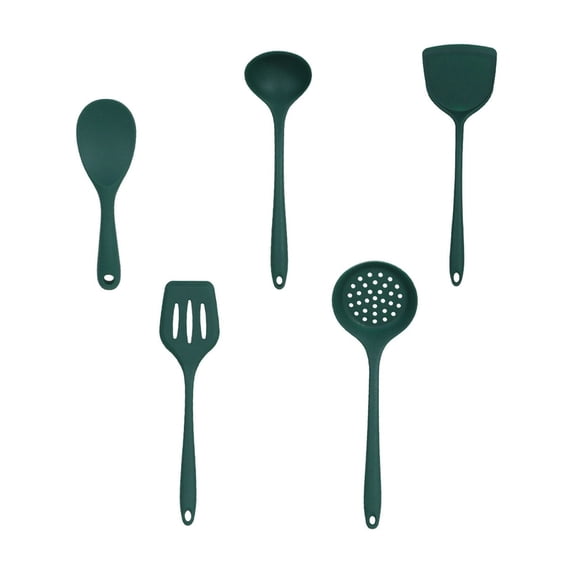 Dvumao Kitchen Gadgets, Multifunctional Kitchenware Five Piece Set Kitchen Spoon Cooking Shovel Colander Set Is Easy To Clean And Suitable For Various Cooking Needs, Women Gifts