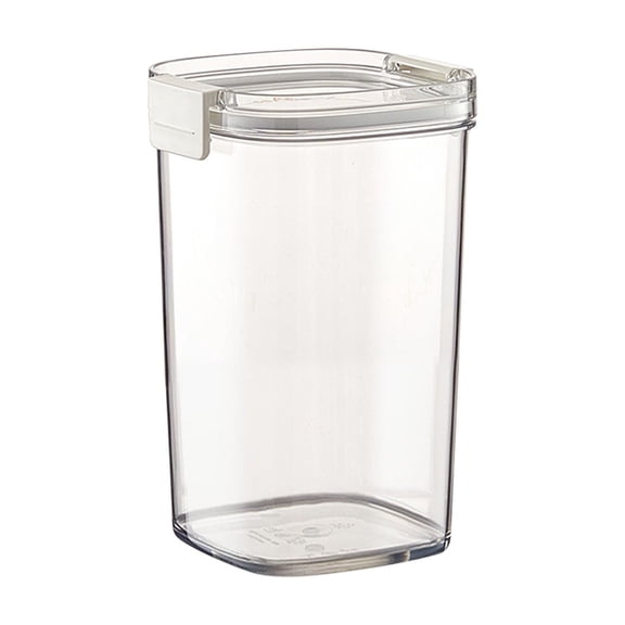 Dvumao Kitchen Gadgets, Sealed Jar Kitchen Transparent Grain Storage Jar Can Be Stacked Double Sealed Grain Jar, Man Gifts