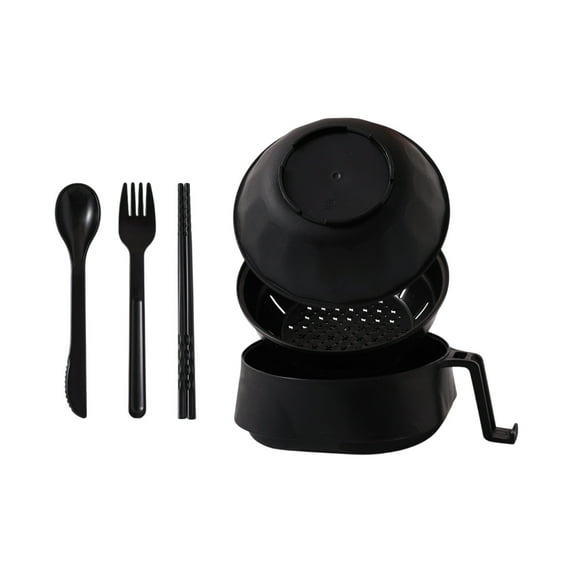Dvumao Kitchen Storage Organization Clearance, Microwave Ramen Bowl With Strainer Microwave Ramen Bowl 6-piece Set Ramen Microwave Bowl With Lid And Handle Dishwasher Safe Portable Ramen Bowl Cooker