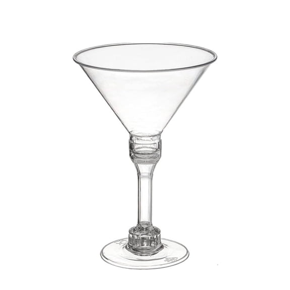 Dvumao Kitchen Utensils, 6pcs Glass Disposable Transparent Plastic Tall Glass Dessert Glass Red Glass Party Cocktail Glass Holiday Party For Christmas Halloween, Gift for Friend